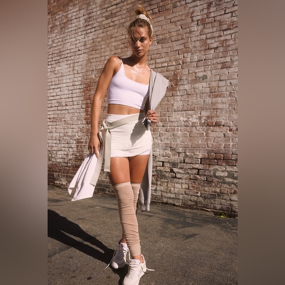 FP Movement by Free People Pants - NWT FP Movement Little Bit of Love Skort in white / size M